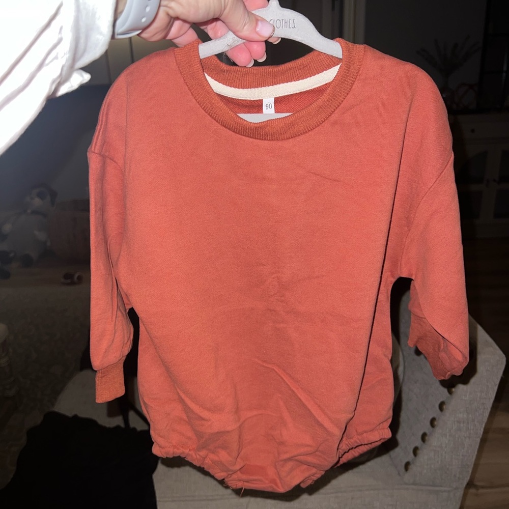 New Rust sweatshirt Bubble 2T